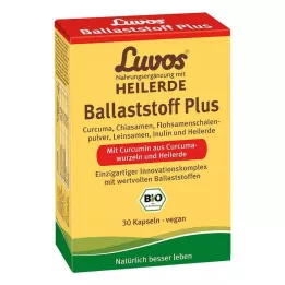 LUVOS Gydomojo molio Organic Fiber Plus kapsulės, 30 vnt
