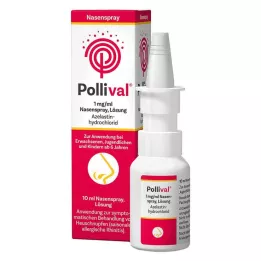 POLLIVAL 1 mg/ml nosies purškalo tirpalas, 10 ml