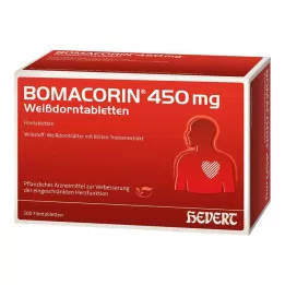 BOMACORIN 450 mg gudobelės tabletės, 200 vnt