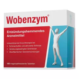 WOBENZYM skrandyje neirios tabletės, 100 vnt