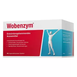 WOBENZYM skrandyje neirios tabletės, 360 vnt