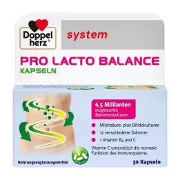 DOPPELHERZ Pro Lacto Balance sistemos kapsulės, 30 vnt