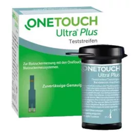 ONE TOUCH Ultra Plus tyrimo juostelės, 1X50 vnt