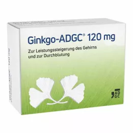 GINKGO ADGC 120 mg plėvele dengtos tabletės, 60 vnt