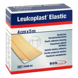 LEUKOPLAST Elastinis tinkas 4 cmx5 m rulonas, 1 vnt