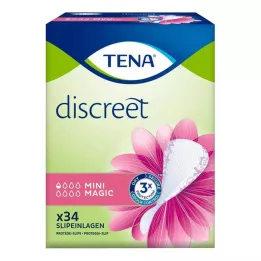 TENA LADY Diskretiški įdėklai mini magija, 34 vnt
