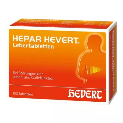 HEPAR HEVERT Kepenų tabletės, 100 vnt HEPAR HEVERT Kepenų tabletės, 100 vnt
