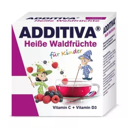 ADDITIVA karštų miško vaisių milteliai, 100 g