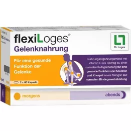 FLEXILOGES Sąnarių mitybos kapsulės, 120 vnt