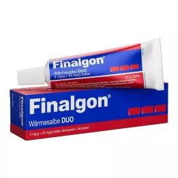 FINALGON Šildantis tepalas DUO 4 mg/g + 25 mg/g, 20 g