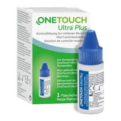 ONE TOUCH Ultra Plus kontrolinio tirpalo terpė, 3,8 ml