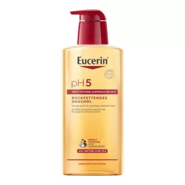 EUCERIN pH5 dušo aliejus jautriai odai su pompa, 400 ml