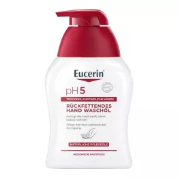 EUCERIN pH5 rankų plovimo aliejus jautriai odai, 250 ml
