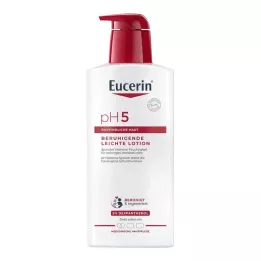 EUCERIN pH5 lengvas losjonas jautriai odai, 400 ml