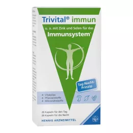 TRIVITAL imuninės kapsulės, 56 vnt