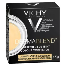 VICHY DERMABLEND Koregavimo spalva geltona kreminė, 4,5 g
