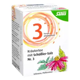 Žolelių arbata su Schüssler druska Nr. 3 Salus Fbtl.(15 vnt.)