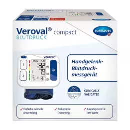 VEROVAL kompaktiškas riešo kraujospūdžio matuoklis, 1 vnt
