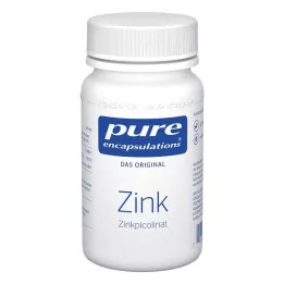 PURE ENCAPSULATIONS Cinko cinko pikolinato kapsulės, 60 vnt
