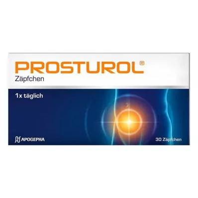 PROSTUROL Žvakutės, 30 vnt PROSTUROL Žvakutės, 30 vnt