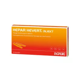 HEPAR HEVERT injekcinės ampulės, 10 vnt