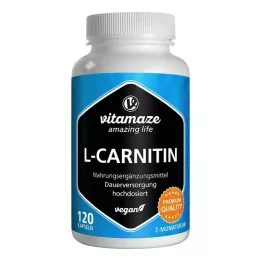 L-CARNITIN 680 mg veganiškos kapsulės, 120 vnt