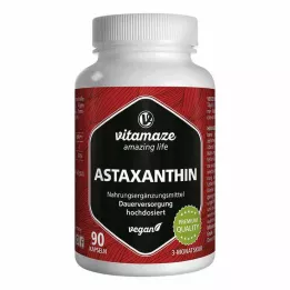 ASTAXANTHIN 4 mg veganiškos kapsulės, 90 vnt