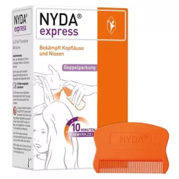 NYDA greitasis pompos tirpalas, 2X50 ml