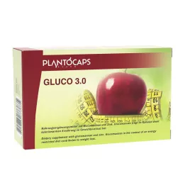 PLANTOCAPS GLUCO 3,0 kapsulės, 60 vnt