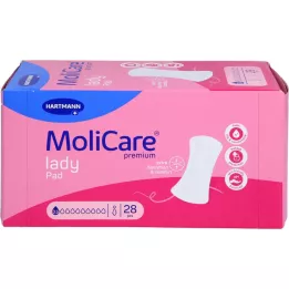 MOLICARE Premium moteriškas įklotas 0,5 lašo, 28 vnt