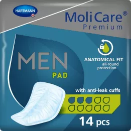 MOLICARE Premium MEN Įklotas 3 lašai, 14 vnt