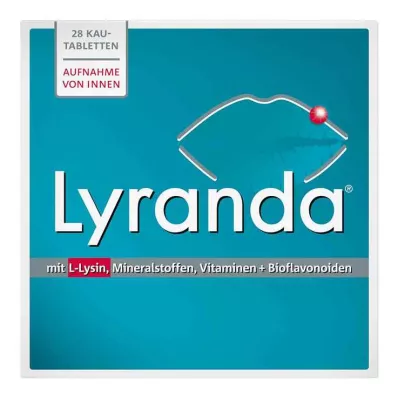 LYRANDA Kramtomosios tabletės, 28 vnt LYRANDA Kramtomosios tabletės, 28 vnt