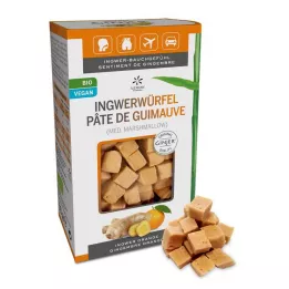 INGWER GINJER Apelsinų imbiero kubeliai, 60 g