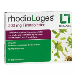 RHODIOLOGES 200 mg plėvele dengtos tabletės, 20 vnt