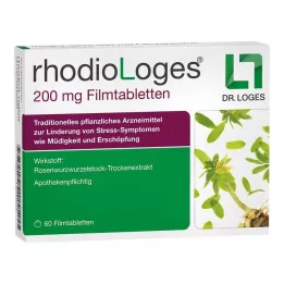 RHODIOLOGES 200 mg plėvele dengtos tabletės, 60 vnt