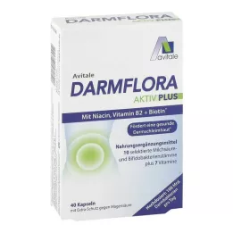 DARMFLORA Aktiv Plus 100 milijardų bakterijų + 7 vitaminai, 40 vnt