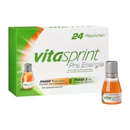 VITASPRINT Pro energetinių gėrimų buteliai, 24 vnt