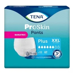 TENA Kelnės Bariatric Plus XXL nuo šlapimo nelaikymo, 12 vnt