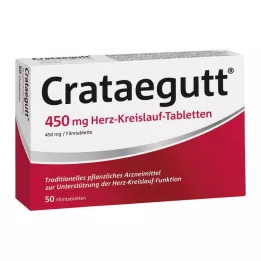 CRATAEGUTT 450 mg širdies ir kraujagyslių tabletės, 50 vnt