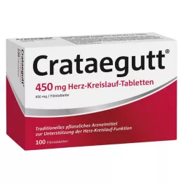 CRATAEGUTT 450 mg širdies ir kraujagyslių tabletės, 100 vnt