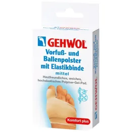 Gehwol priekinės pėdos ir pėdos kamuoliuko paminkštinimas su elastiniu tvarsčiu, 1 vnt