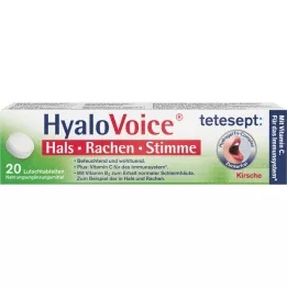 TETESEPT AnginoVoice gerklės balso pastilės, 20 vnt