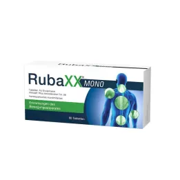 RUBAXX Mono tabletės, 80 vnt