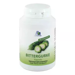 BITTERGURKE 500 mg 10:1 ekstrakto kapsulės, 120 vnt