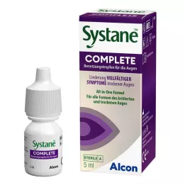 SYSTANE COMPLETE Tepaliniai lašai akims, 5 ml