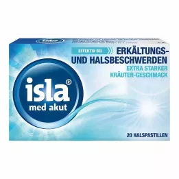 ISLA MED ūmios pastilės, 20 vnt