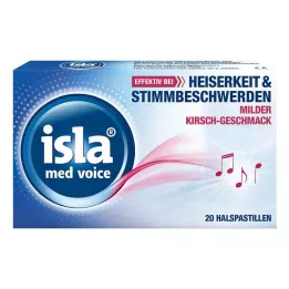 ISLA MED balso pastilės, 20 vnt