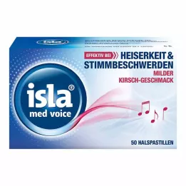 ISLA MED balso pastilės, 50 vnt