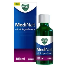 WICK MediNait su anyžių skonio sirupu, 180 ml