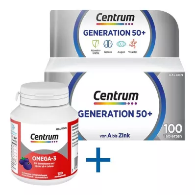 CENTRUM 50+ kartos planšetės, 100 vnt